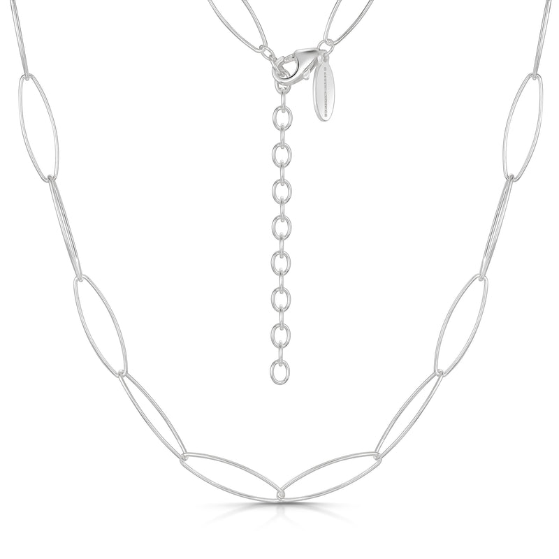 Alice Paper Clip Chain 925 Sterling Silver