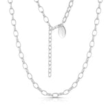 Robyn Rolo Chain Necklace 925 Sterling Silver