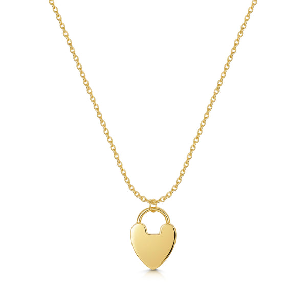 LoveLocked Necklace 18ct Gold Vermeil